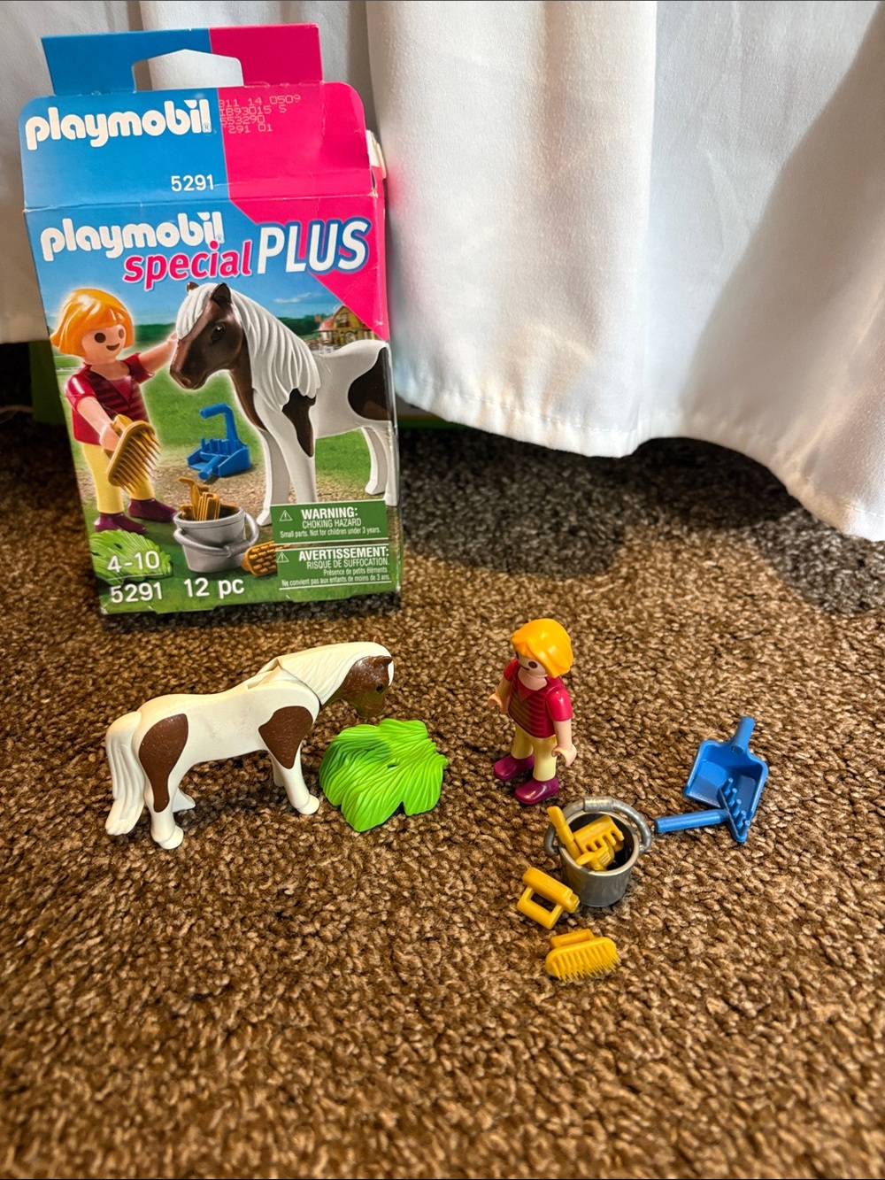 Playmobil Girl and Horse Set